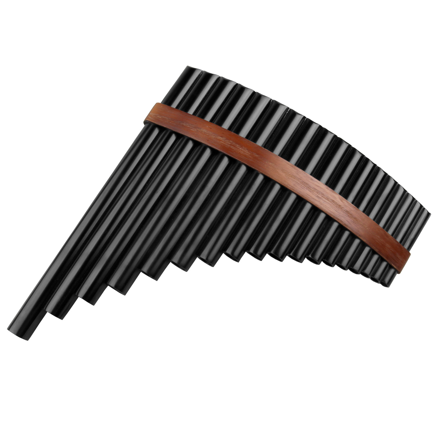 Musical Instrument Pipe - 18-Pfeifen BrownPan Flöte in F-Dur, Hochwertige