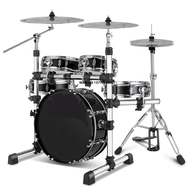 Musical Instrument Jazz - Professionelles Musik-Schlaginstrument, Jazz-Drum-Set, 5 Schlagzeug-Sets, 3