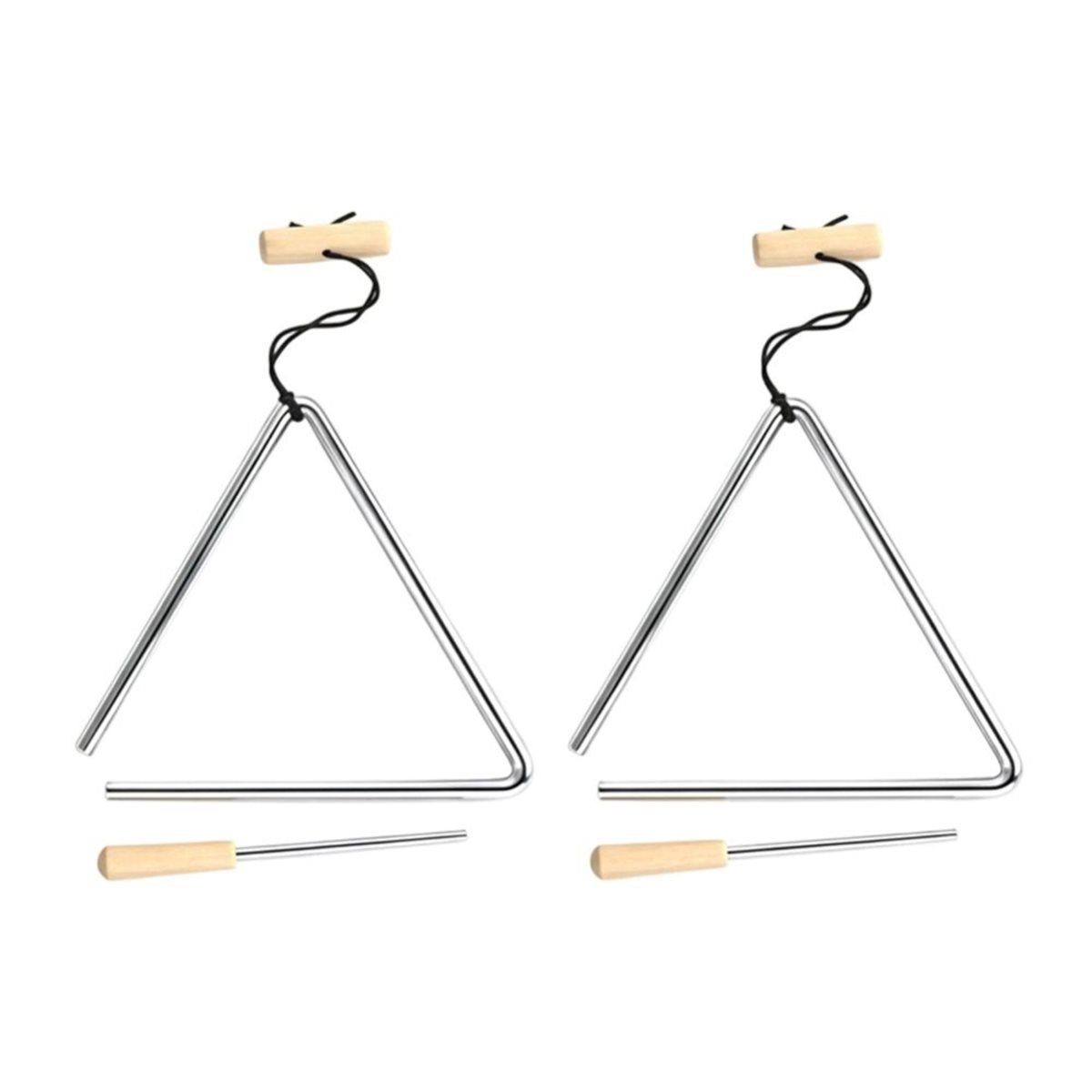 B72ABG 2 Stück 6 Zoll Dreiecki – Triangle Beater Music Bewertung und Preis