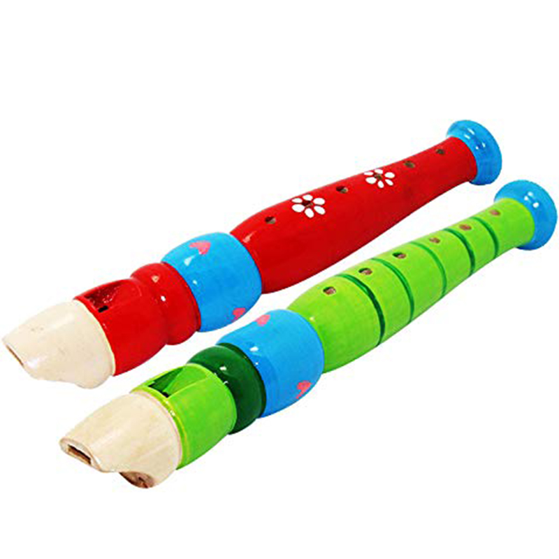 2 stücke Holz Flöte 20 cm Bunt – Musical Instrument Harmonium Bewertung und Preis