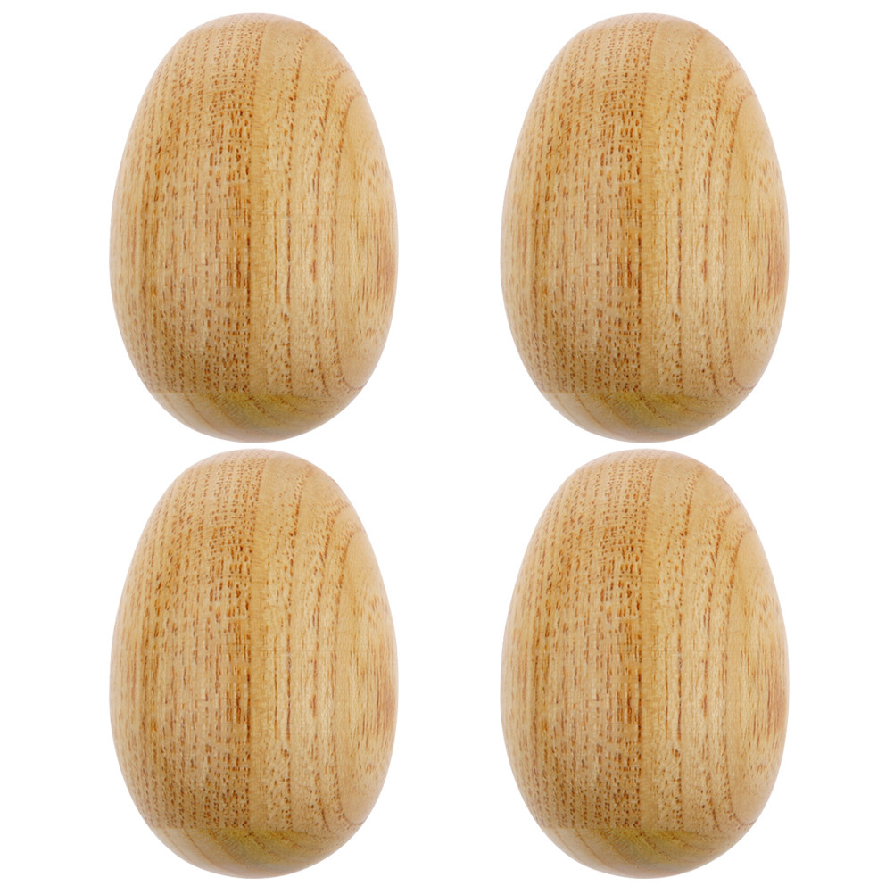 4 Stück Eier-Maracas aus Natur – Musical Instrument Groups Bewertung und Preis